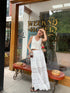 Women Lacey Patch Work Embroidered Mid Length Skirts